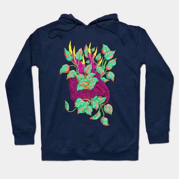 Jackalope Ivy Hoodie by Marta Tesoro